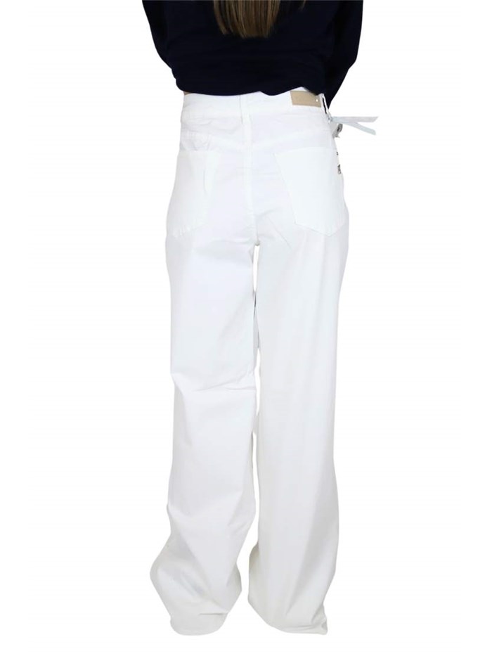 PANTALONE DKE8253 BIANCO