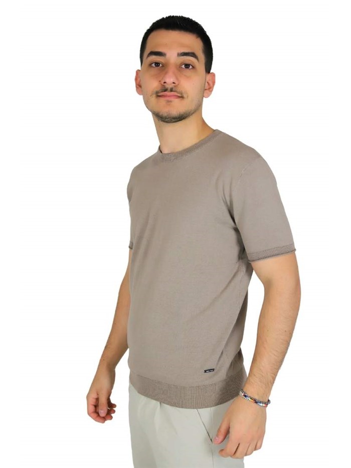 MAGLIA UKE7017 TAUPE