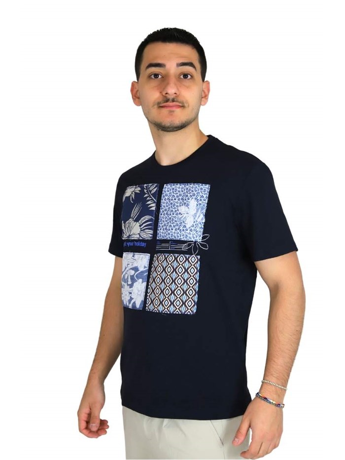 T-SHIRT 25S13TG BLU