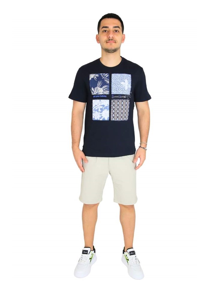 T-SHIRT 25S13TG BLU