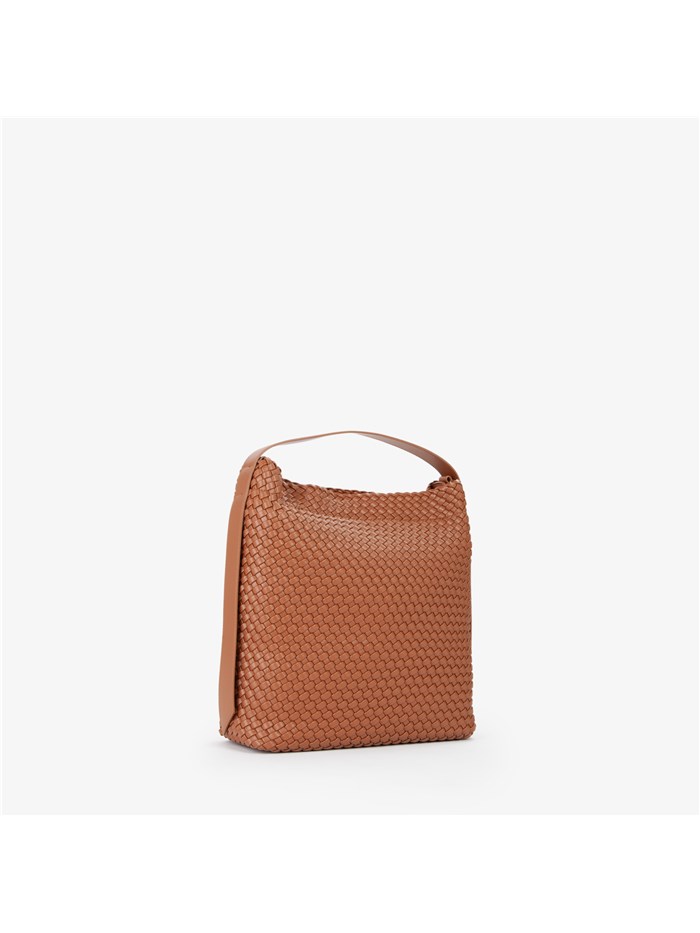 BORSA A SPALLA VBS8Y607 CUOIO