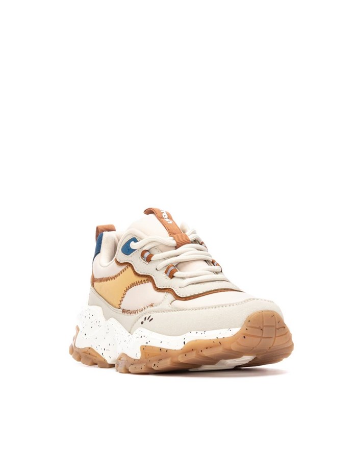 SNEAKERS BASSA 173104 BEIGE/CUOIO