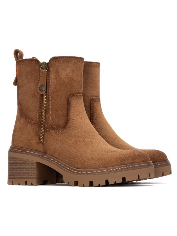 STIVALETTI TACCO 173023 TAUPE