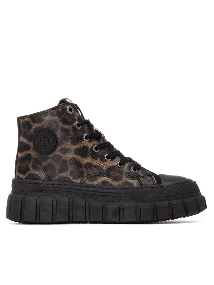 SNEAKERS ALTA 173076 NERO/MARRONE