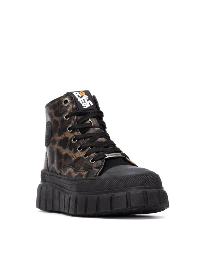 SNEAKERS ALTA 173076 NERO/MARRONE