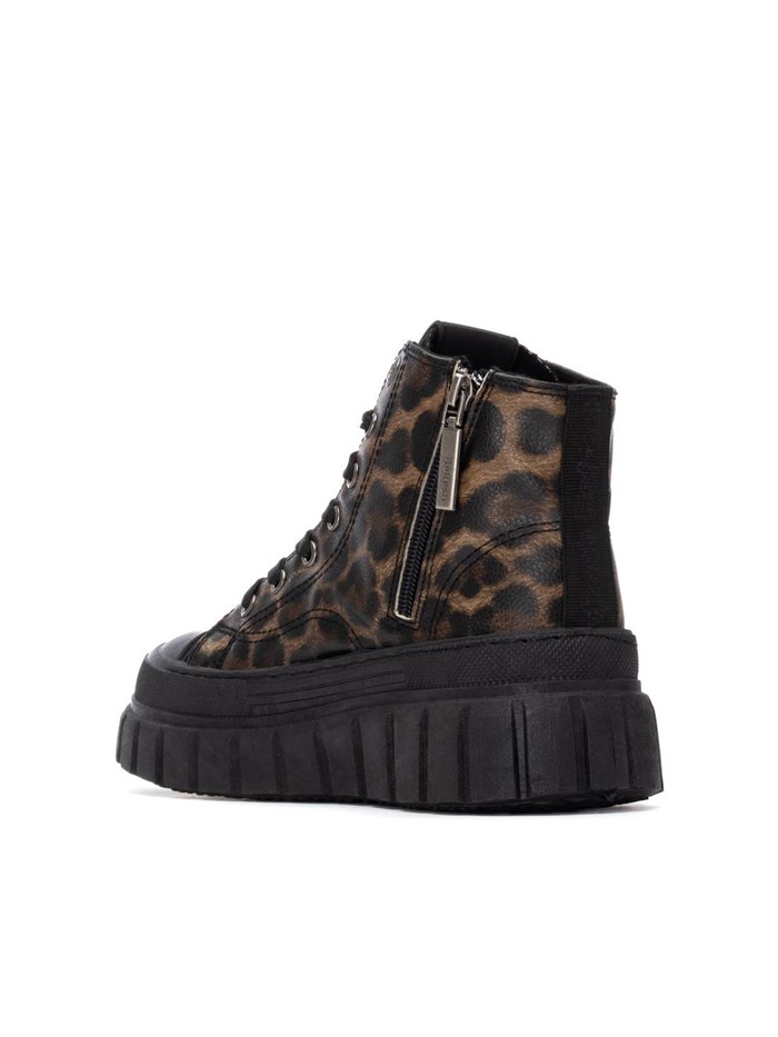 SNEAKERS ALTA 173076 NERO/MARRONE