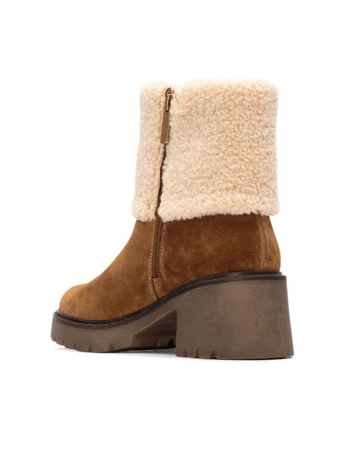 STIVALETTI TACCO 162659 CAMMELLO