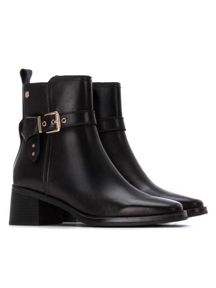 STIVALETTI TACCO 162541 NERO