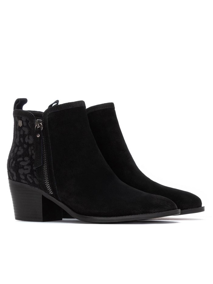 STIVALETTI TACCO 162582 NERO