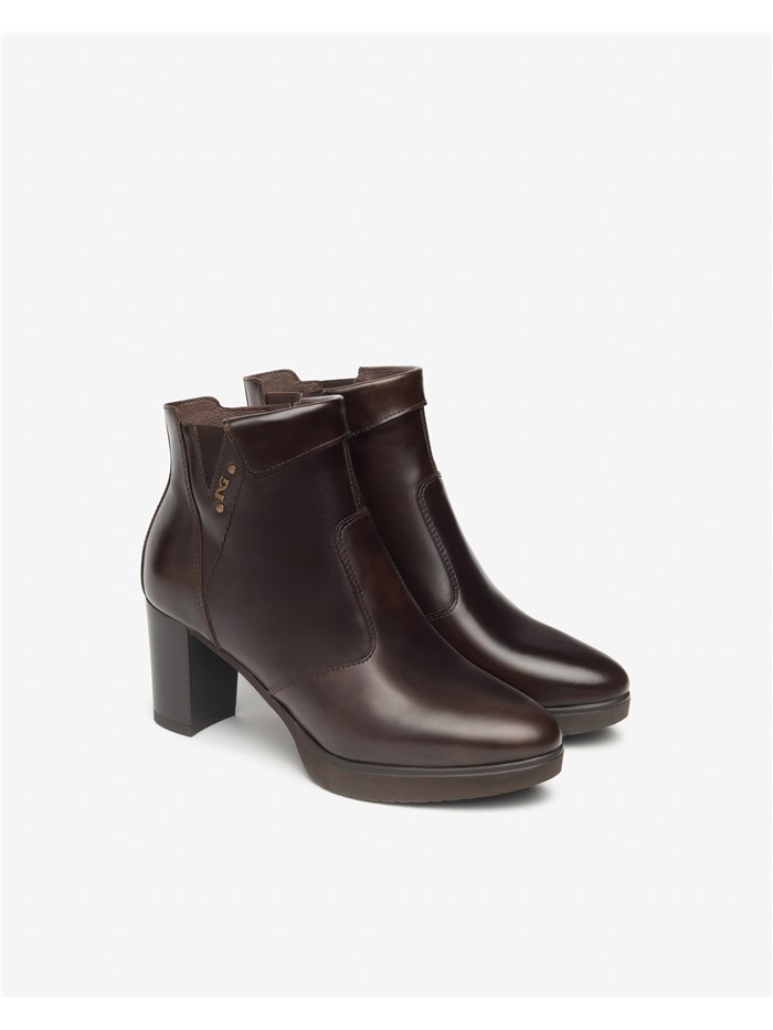 STIVALETTI TACCO I513801D MARRONE