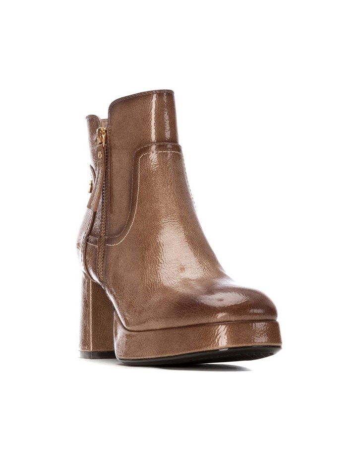 STIVALETTI TACCO 144272 TAUPE
