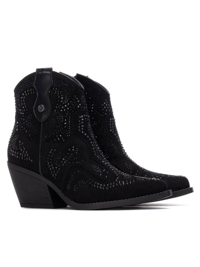 STIVALETTI TACCO 144465 NERO