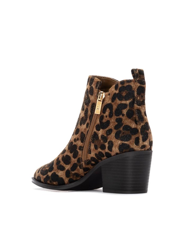 STIVALETTI TACCO 144648 LEOPARDATO