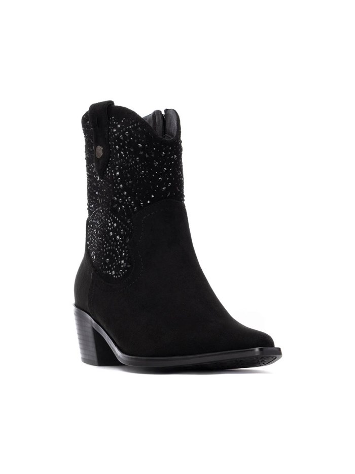 STIVALETTI TACCO 144309 NERO