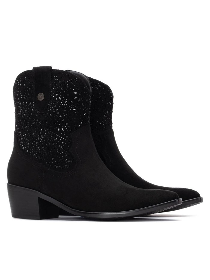 STIVALETTI TACCO 144309 NERO
