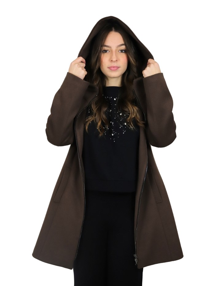 CAPPOTTO DT01225 MARRONE