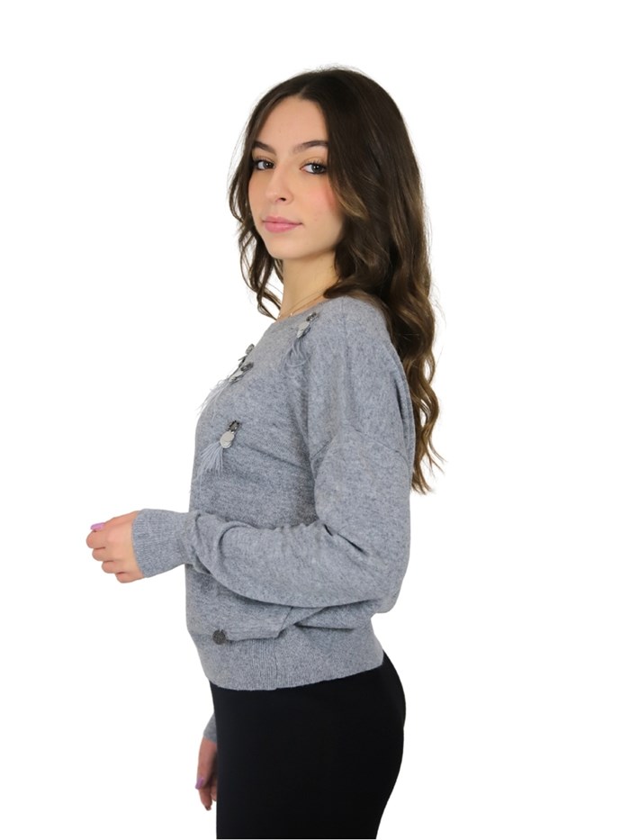MAGLIONE DT00477 GRIGIO
