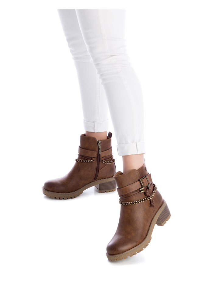 STIVALETTI TACCO 170183 MARRONE