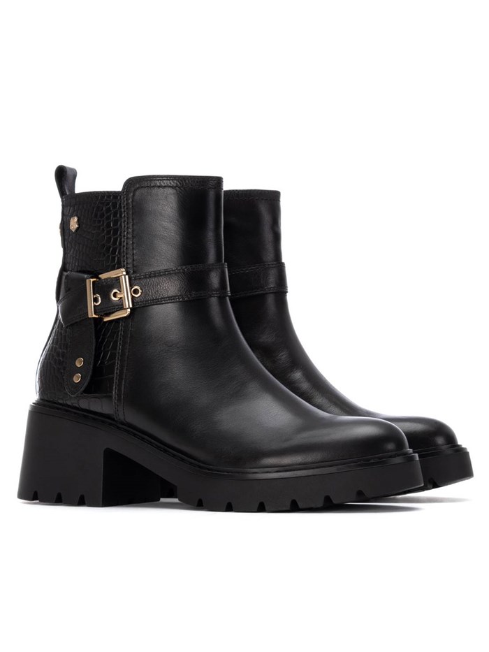 STIVALETTI TACCO 162565 NERO