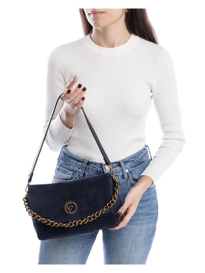 BORSA A SPALLA 186123 BLU