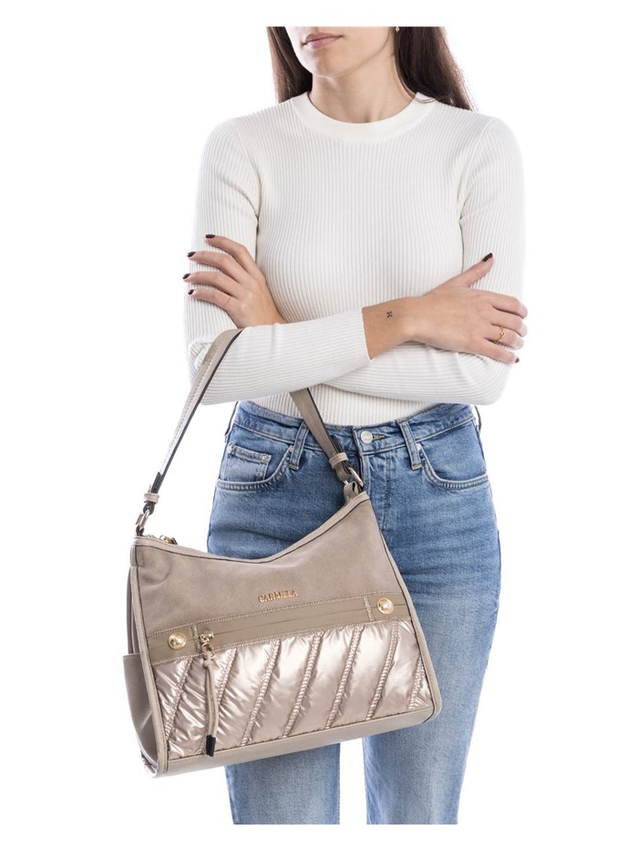 BORSA A SPALLA 186111 BEIGE