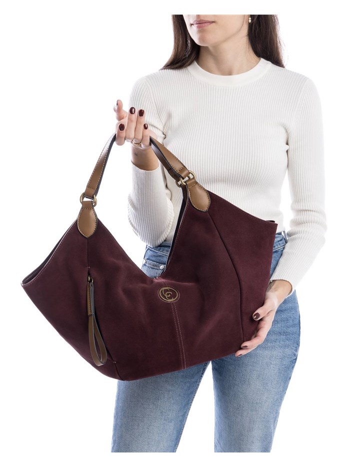 BORSA A SPALLA 186125 BORDEAUX