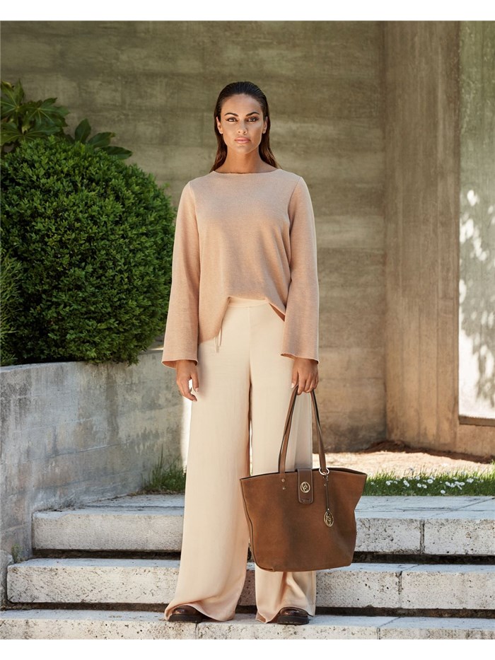 BORSA A SPALLA 186162 CUOIO