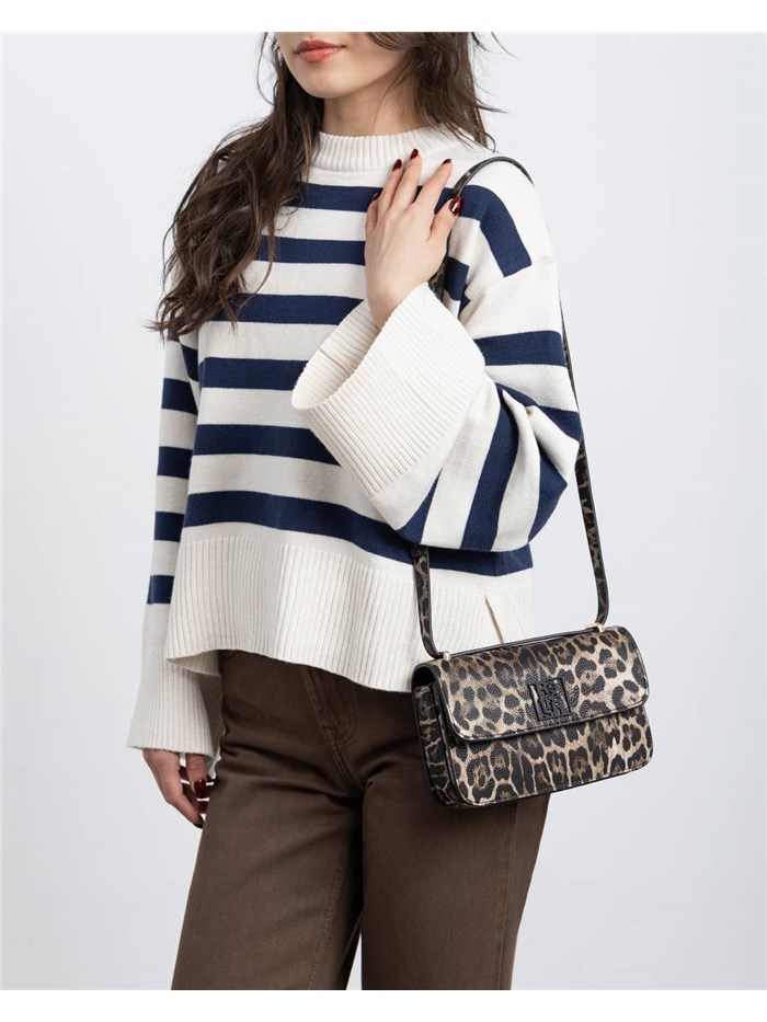 BORSA A SPALLA 183332 LEOPARDATO