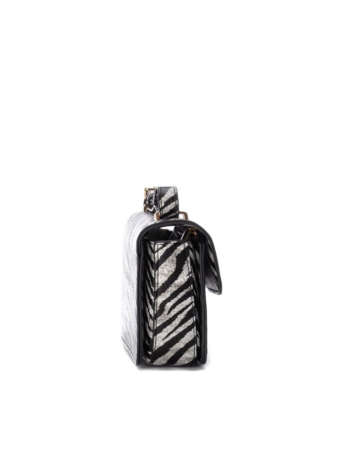 BORSA A SPALLA 183332 BIANCO/NERO