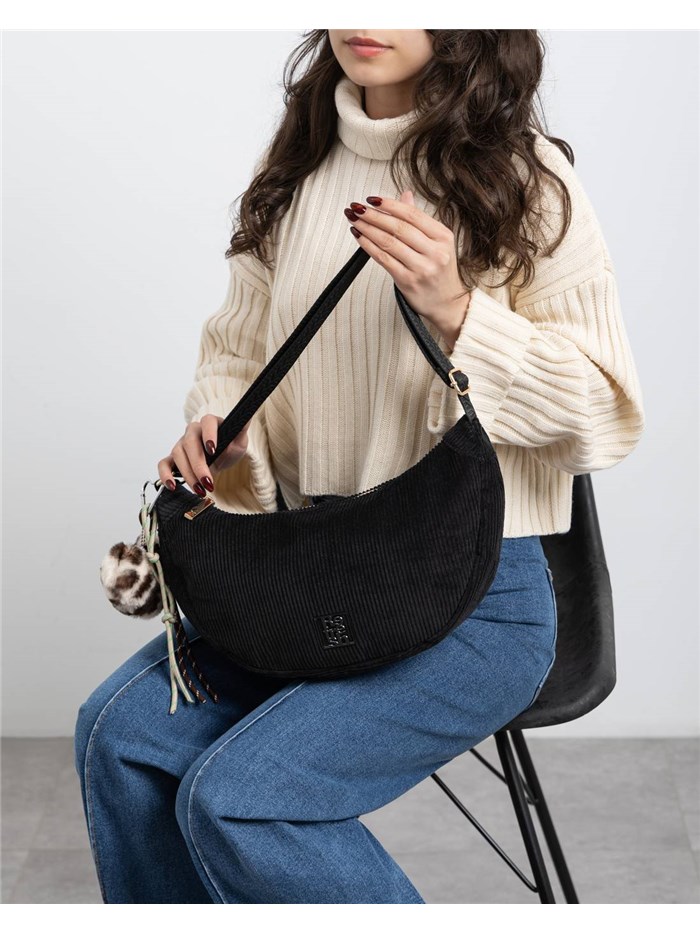 BORSA A SPALLA 183340 NERO