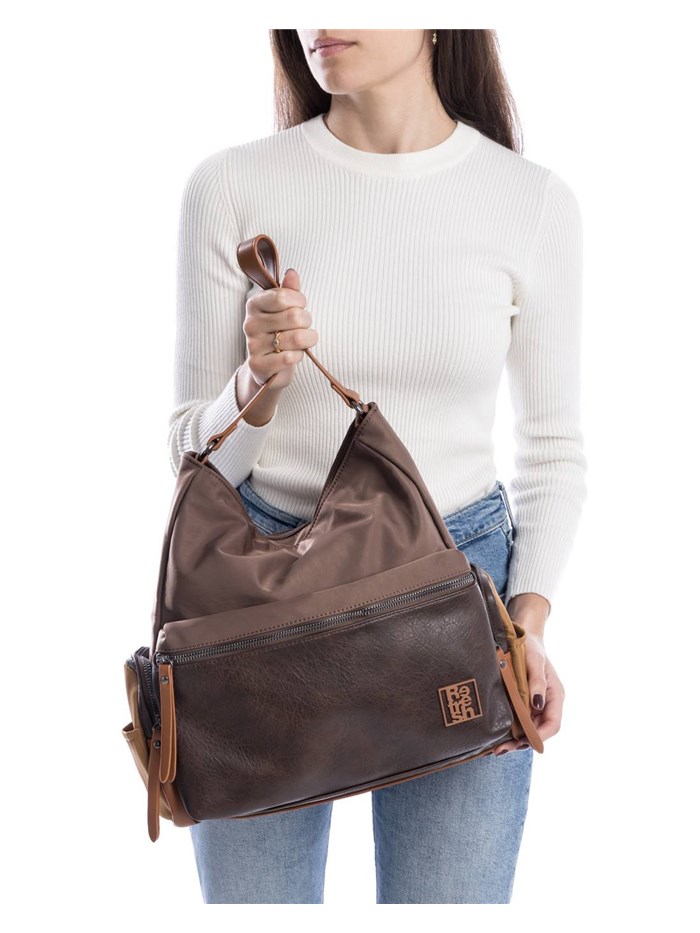 BORSA A SPALLA 183228 MARRONE