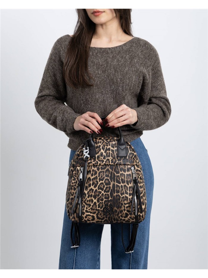 ZAINO 184484 LEOPARDATO