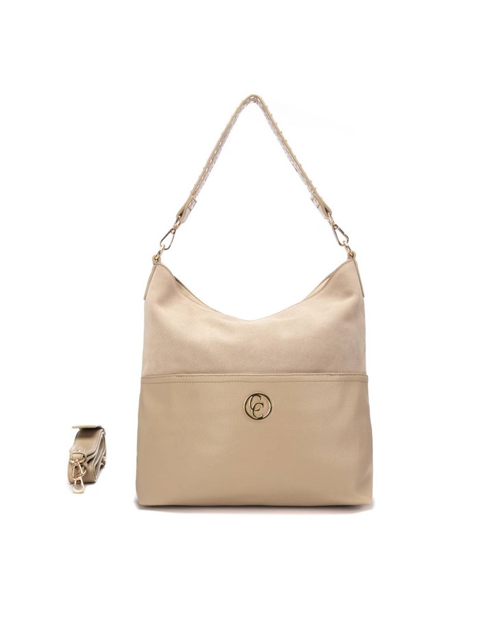 BORSA A SPALLA 186203 BEIGE