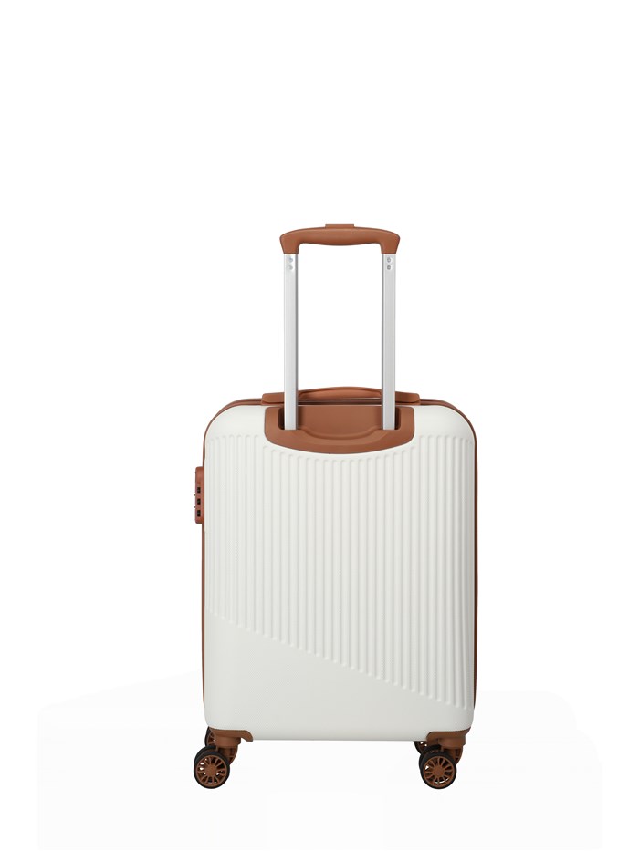 TROLLEY 072347 30 BIANCO/CUOIO