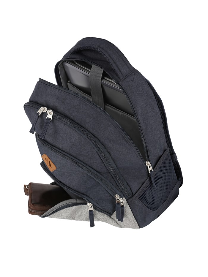 ZAINO 096308 20 BLU/GRIGIO