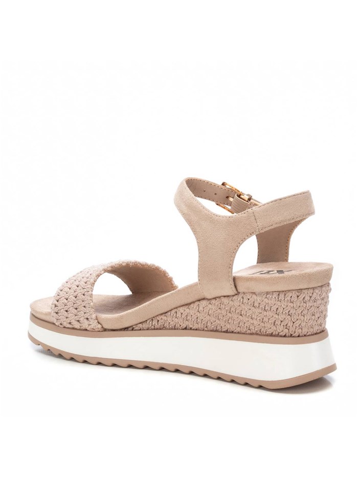 SANDALI CON ZEPPA 143857 BEIGE
