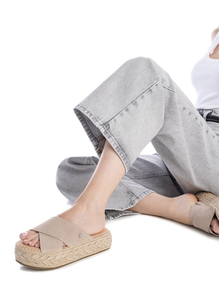 CIABATTE CON ZEPPA 143640 BEIGE