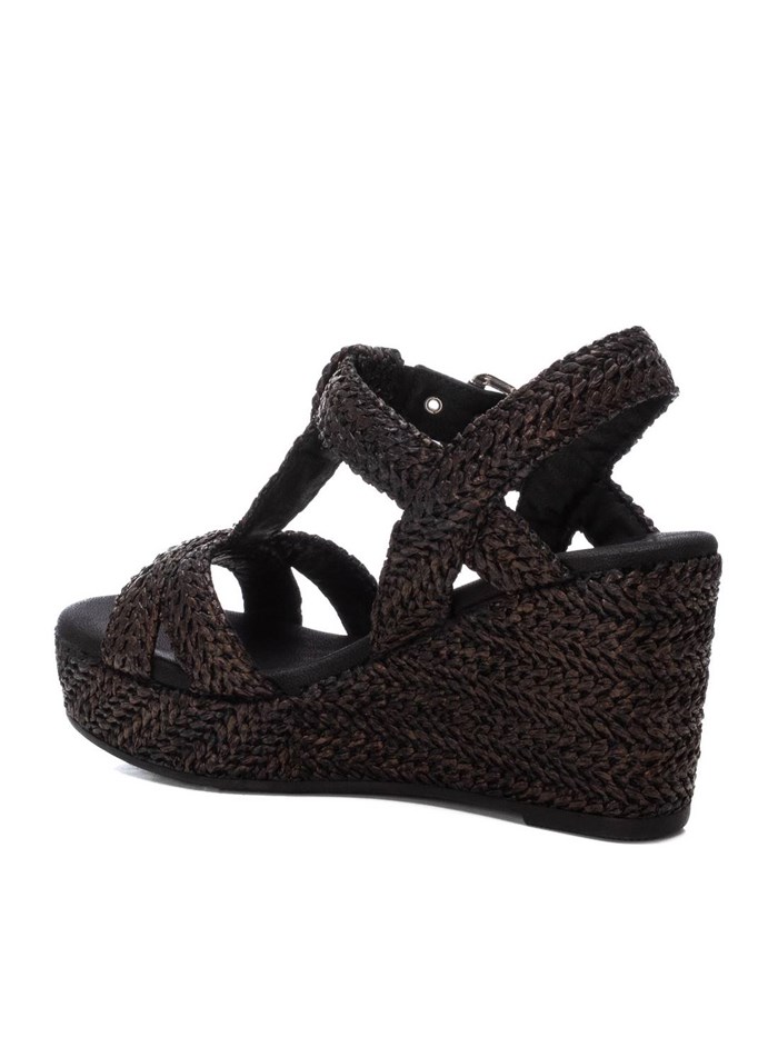 SANDALI CON ZEPPA 143833 NERO