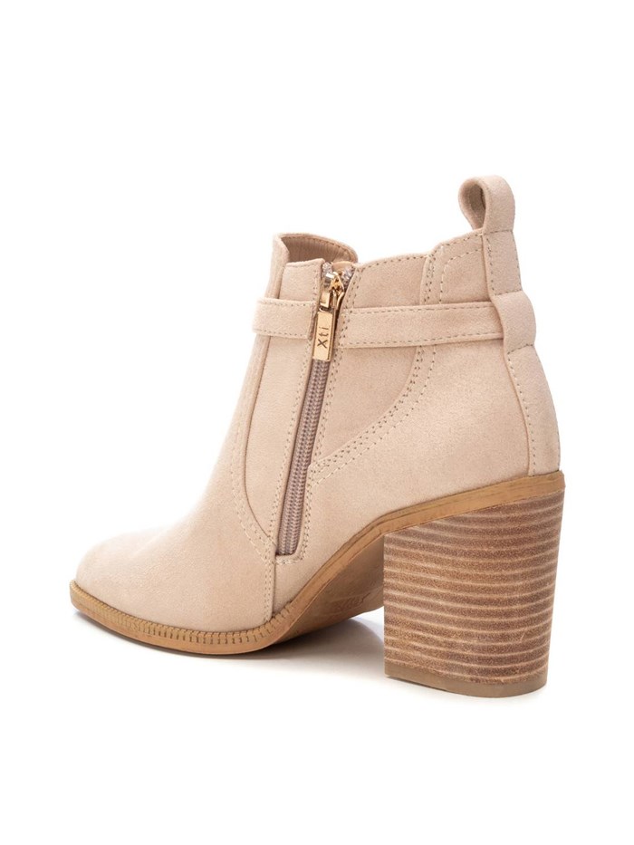 STIVALETTI TACCO 143883 BEIGE