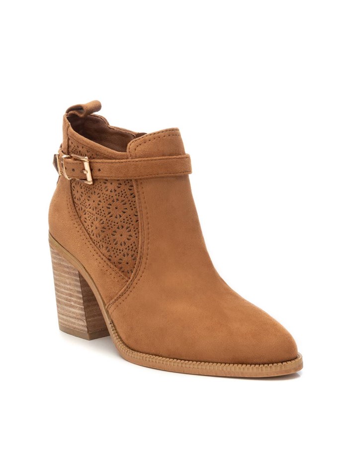 STIVALETTI TACCO 143883 CAMMELLO