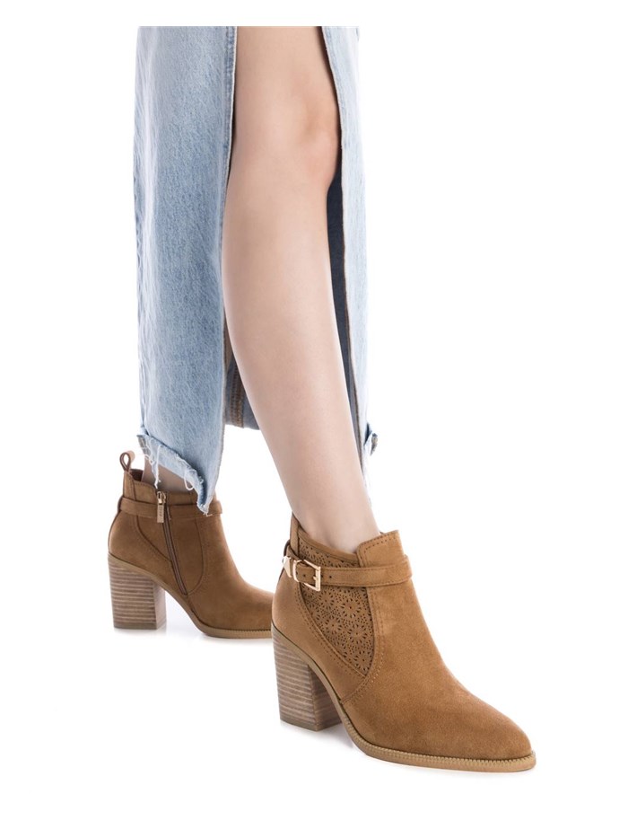 STIVALETTI TACCO 143883 CAMMELLO