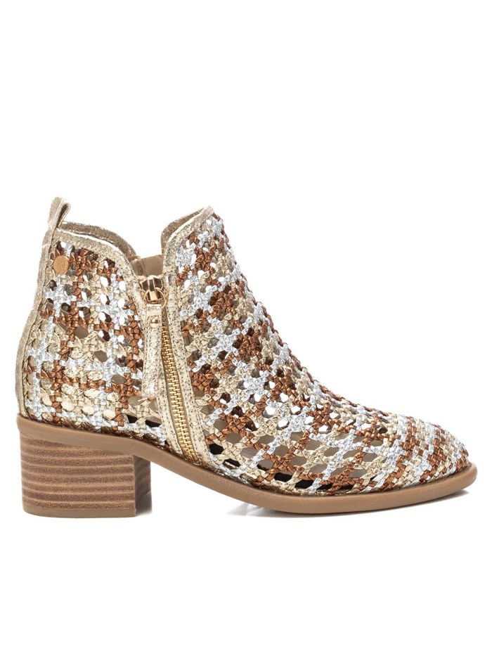 STIVALETTI TACCO 143963 ORO