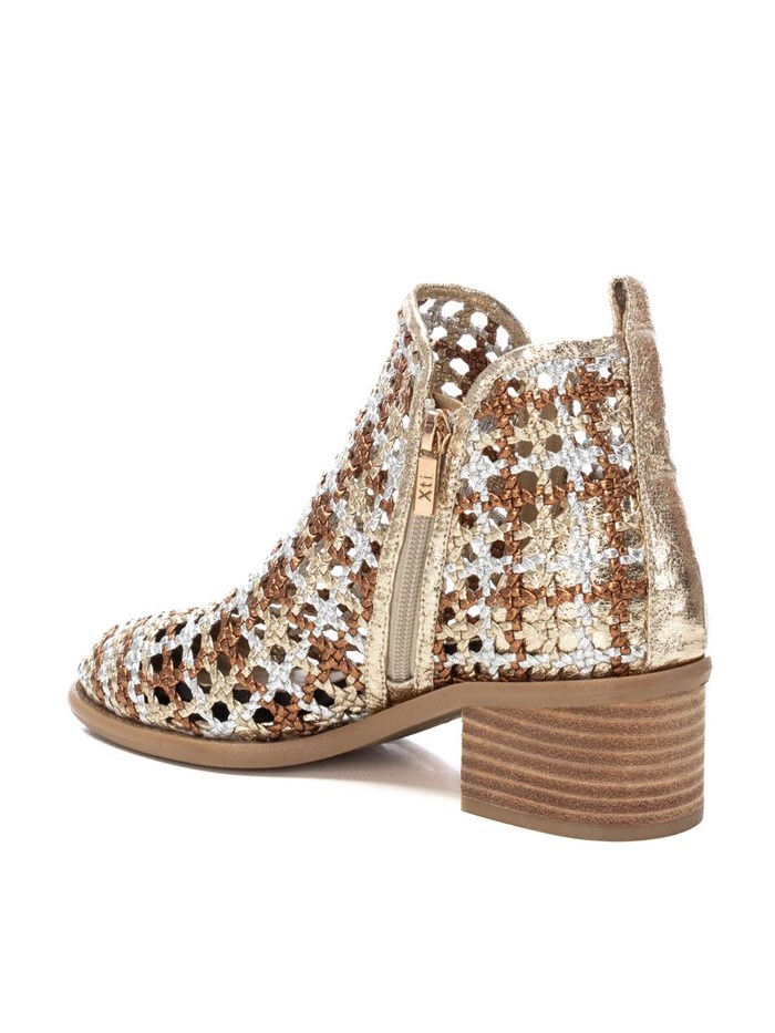 STIVALETTI TACCO 143963 ORO