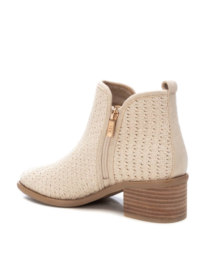 STIVALETTI TACCO 143962 BEIGE