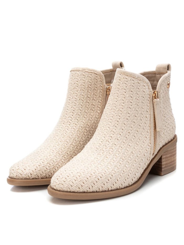 STIVALETTI TACCO 143962 BEIGE