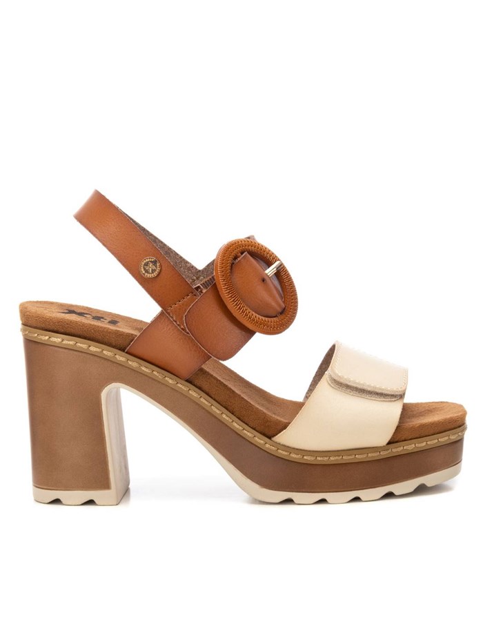 SANDALI CON TACCO 144088 CAMMELLO