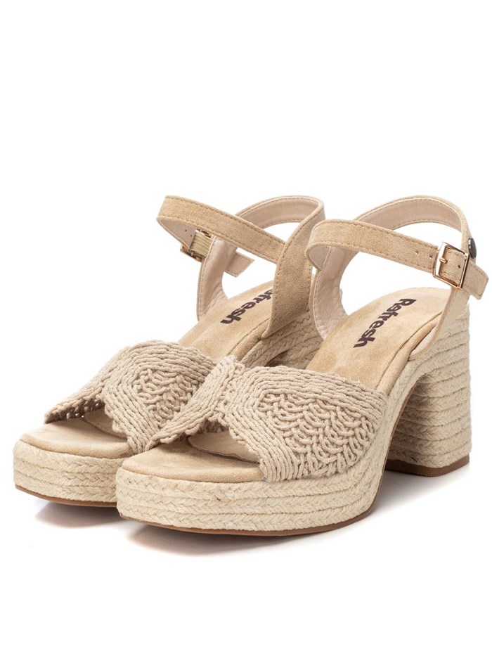 SANDALI CON TACCO 172733 BEIGE