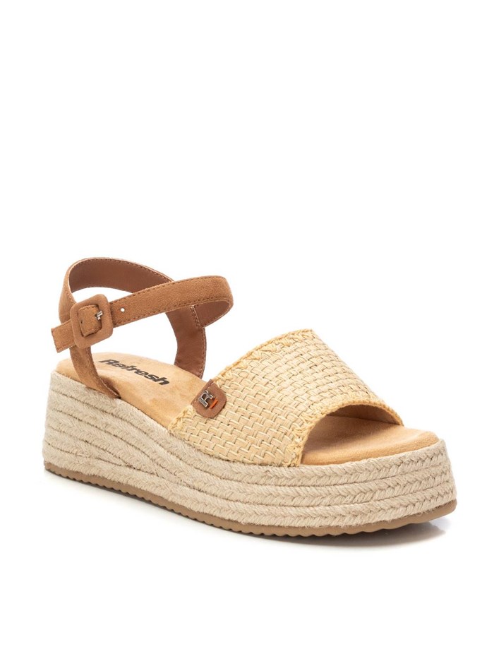 SANDALI CON ZEPPA 172773 BEIGE