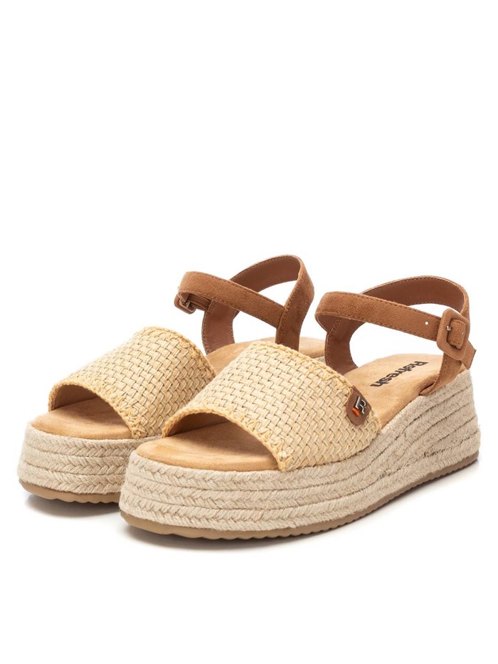 SANDALI CON ZEPPA 172773 BEIGE
