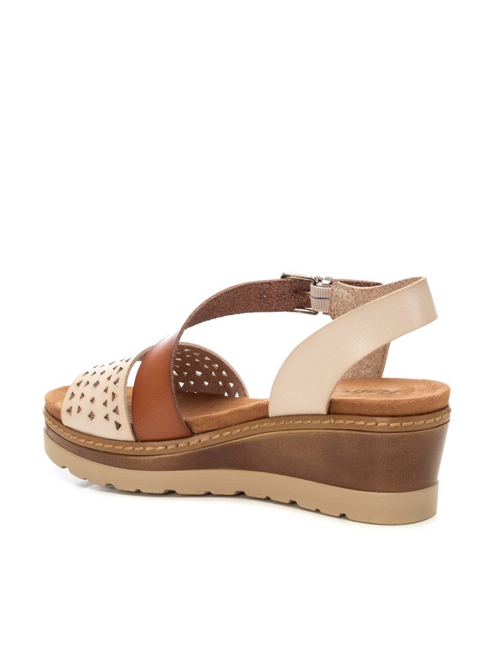 SANDALI CON ZEPPA 172846 BEIGE